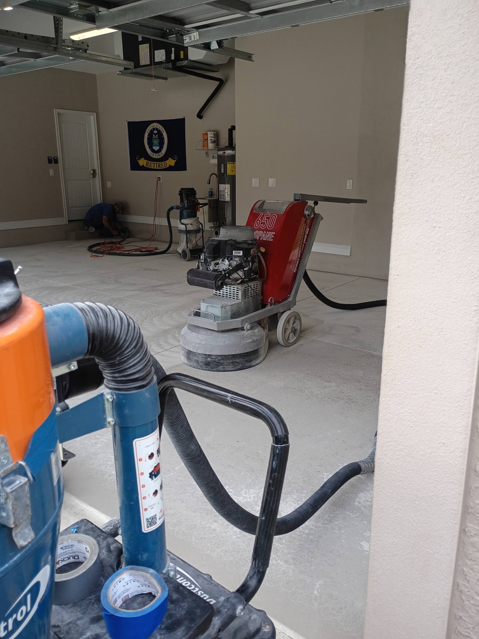 Grind & Seal Finish Detail