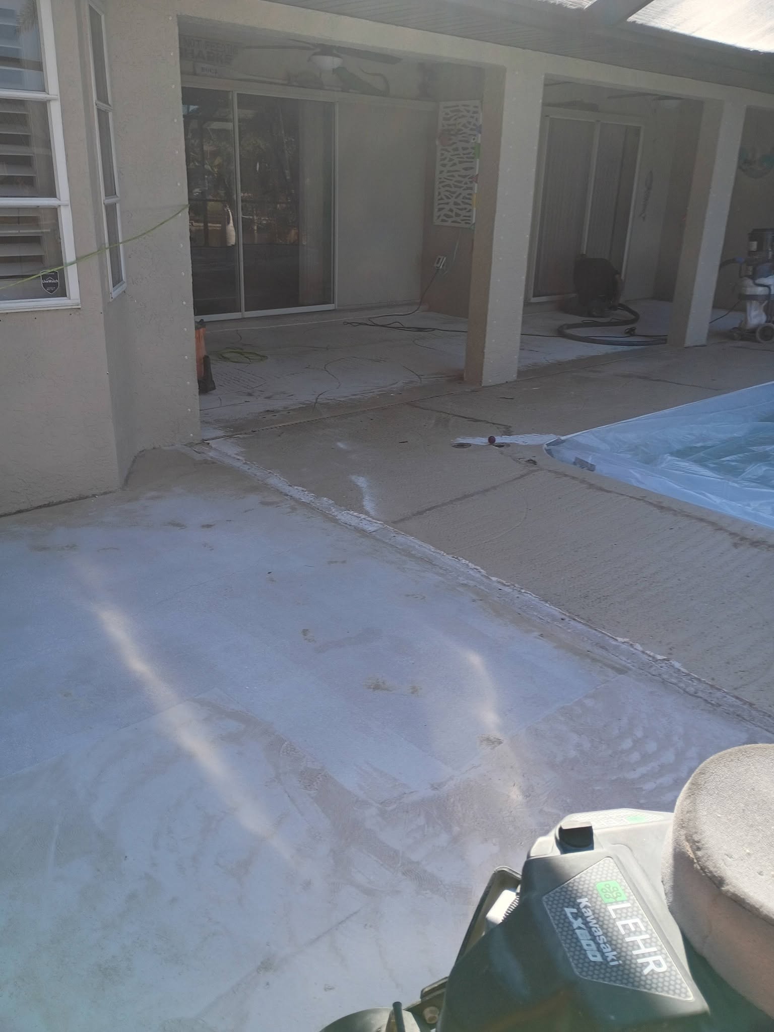 Sealed Concrete — Wide View
