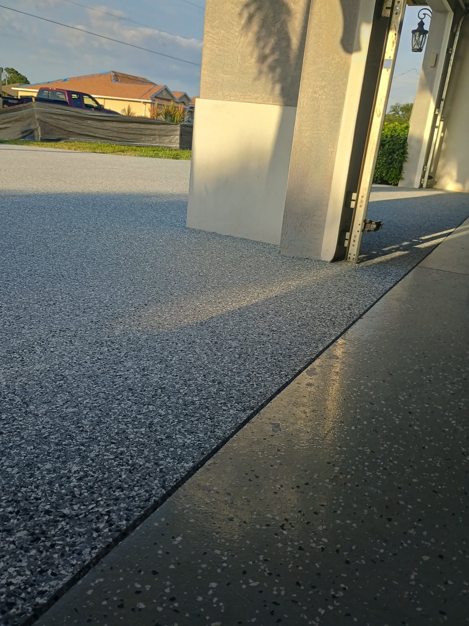 Garage Epoxy Flake