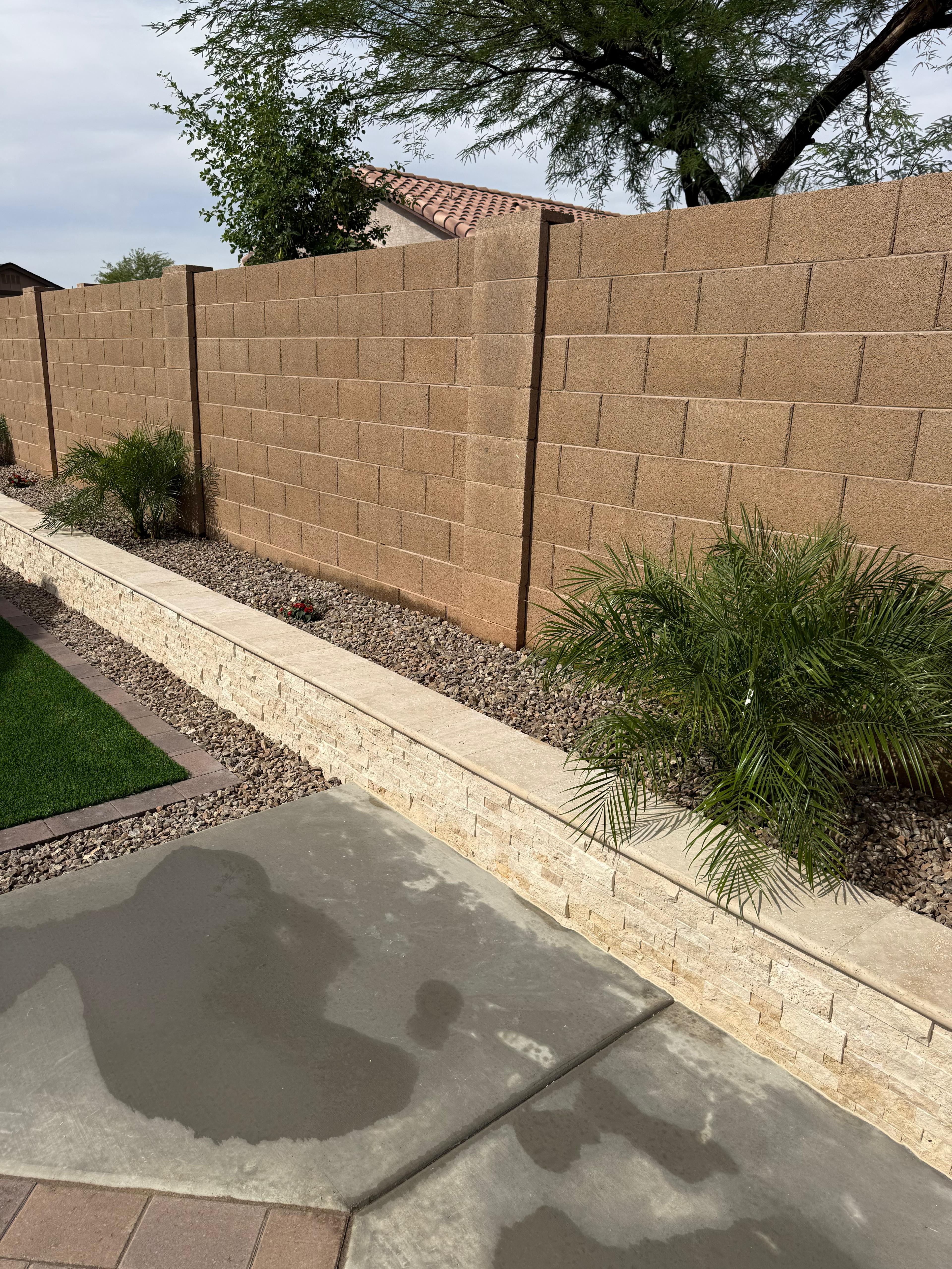 Retaining wall Gilbert AZ