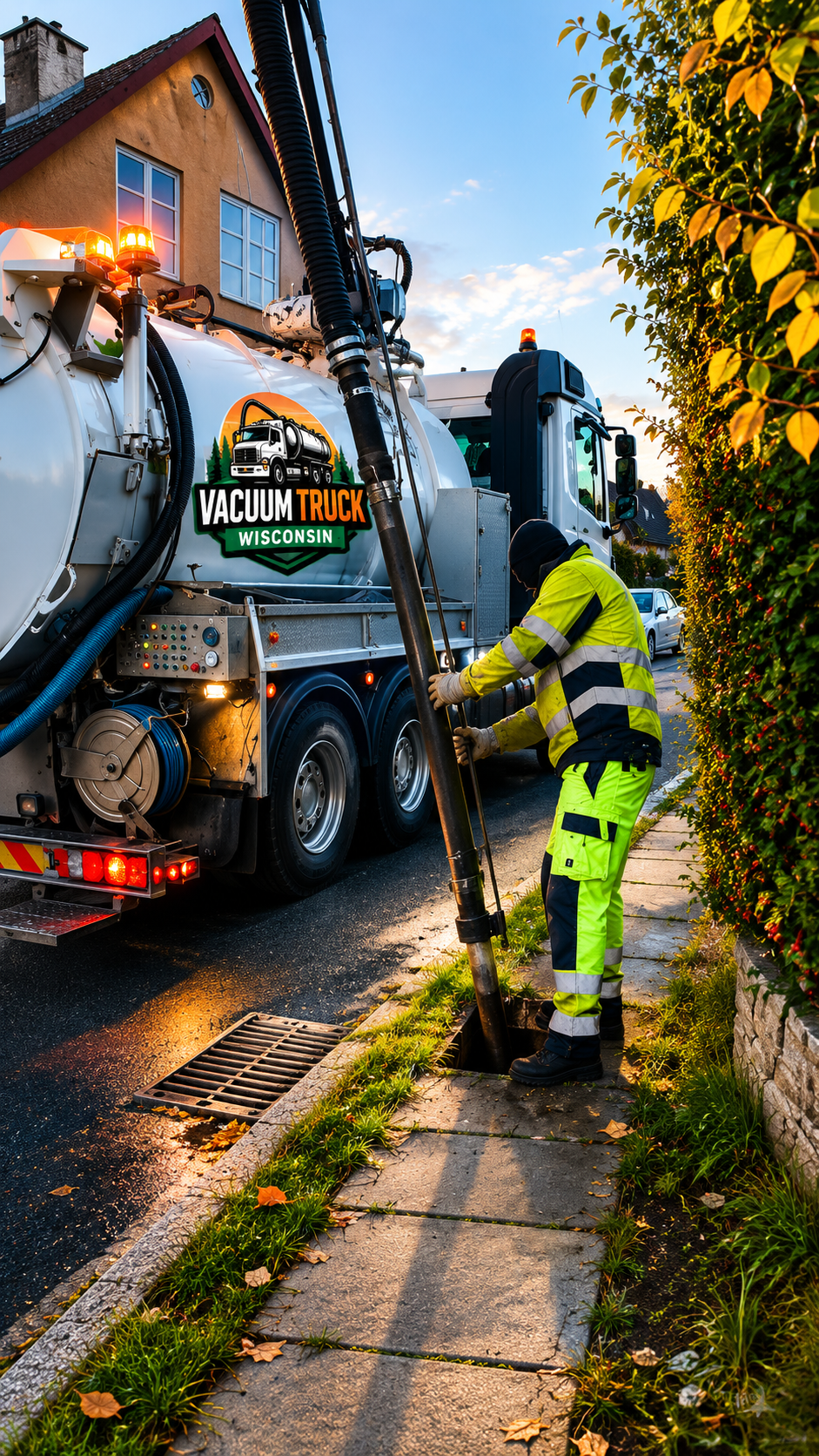  Hydrovac & Vacuum Truck