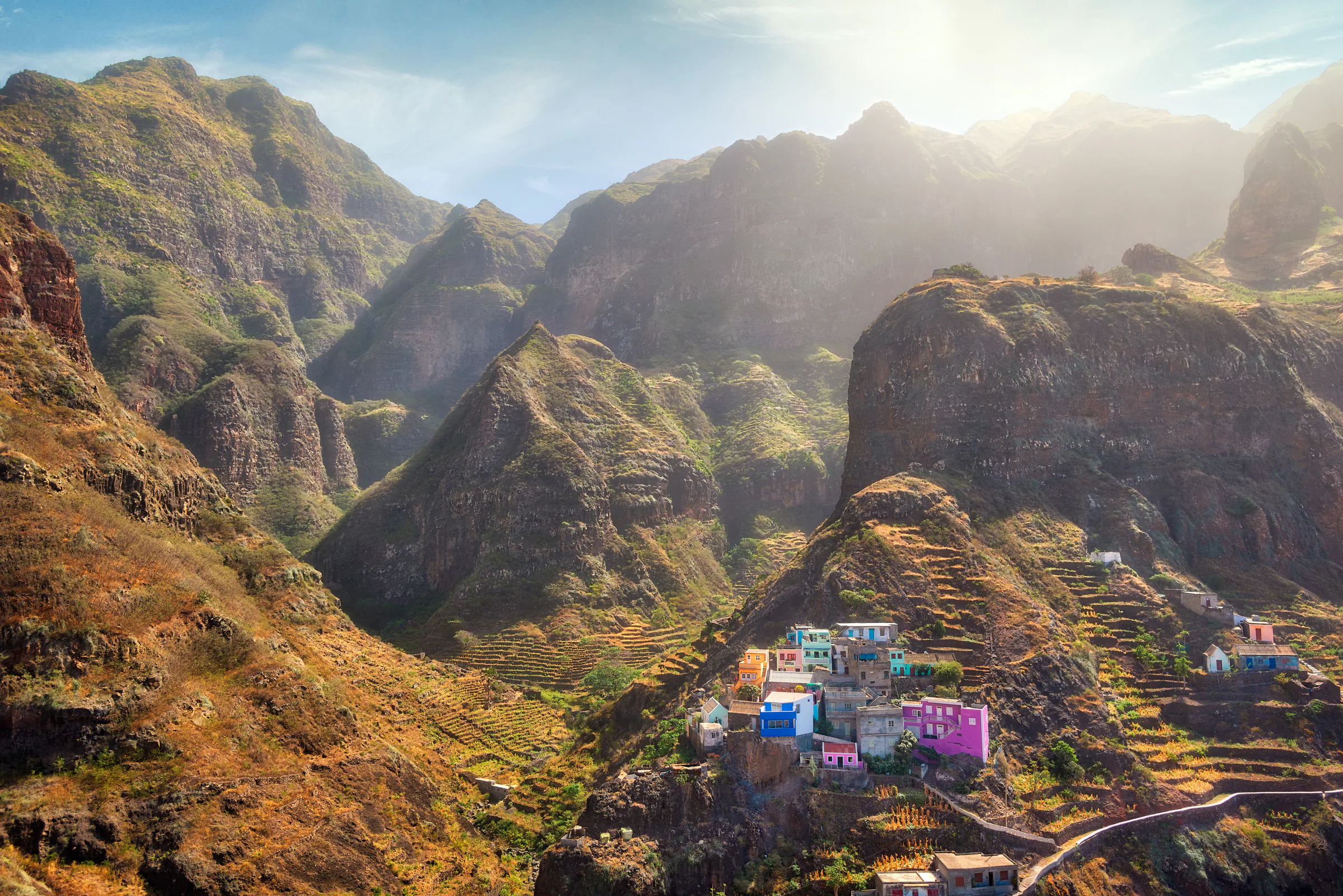 Berglandschaft auf Santo Antão