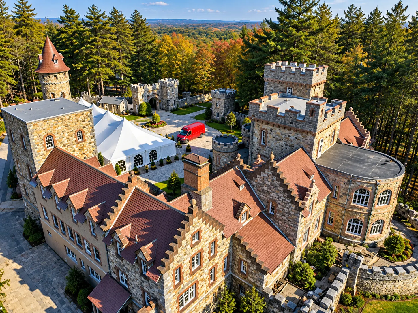 Complete residential roofing project