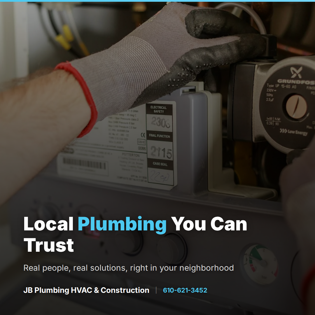 Looking for a Plumber Near Me in Reading PA? Here's Who to Call - JB Plumbing HVAC & Construction