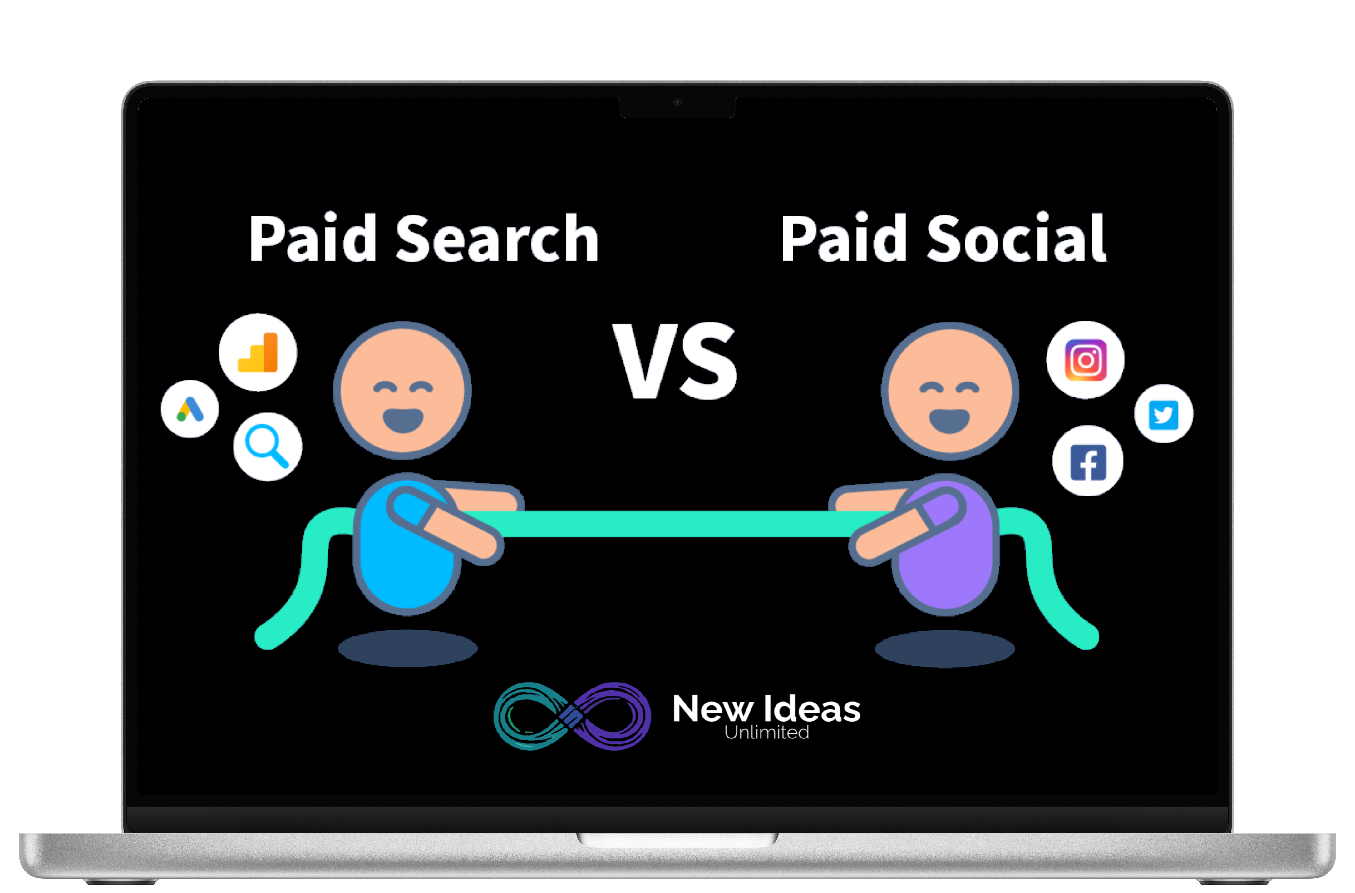 paid vs social ads