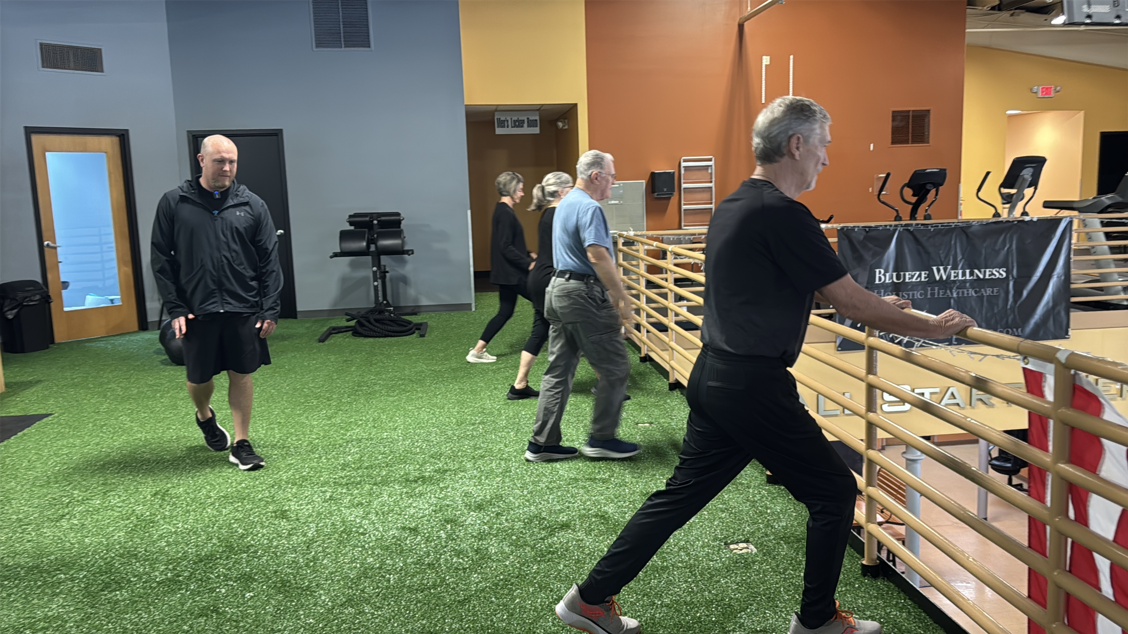 Lift for Longevity members training together at Free to Move in Bloomington