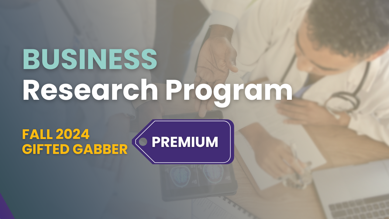 Enroll now for the Fall 2024 Business Research Program to boost your college profile