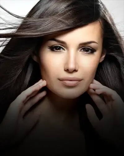 Portrait of a woman with smooth skin, facial aesthetics in Essex