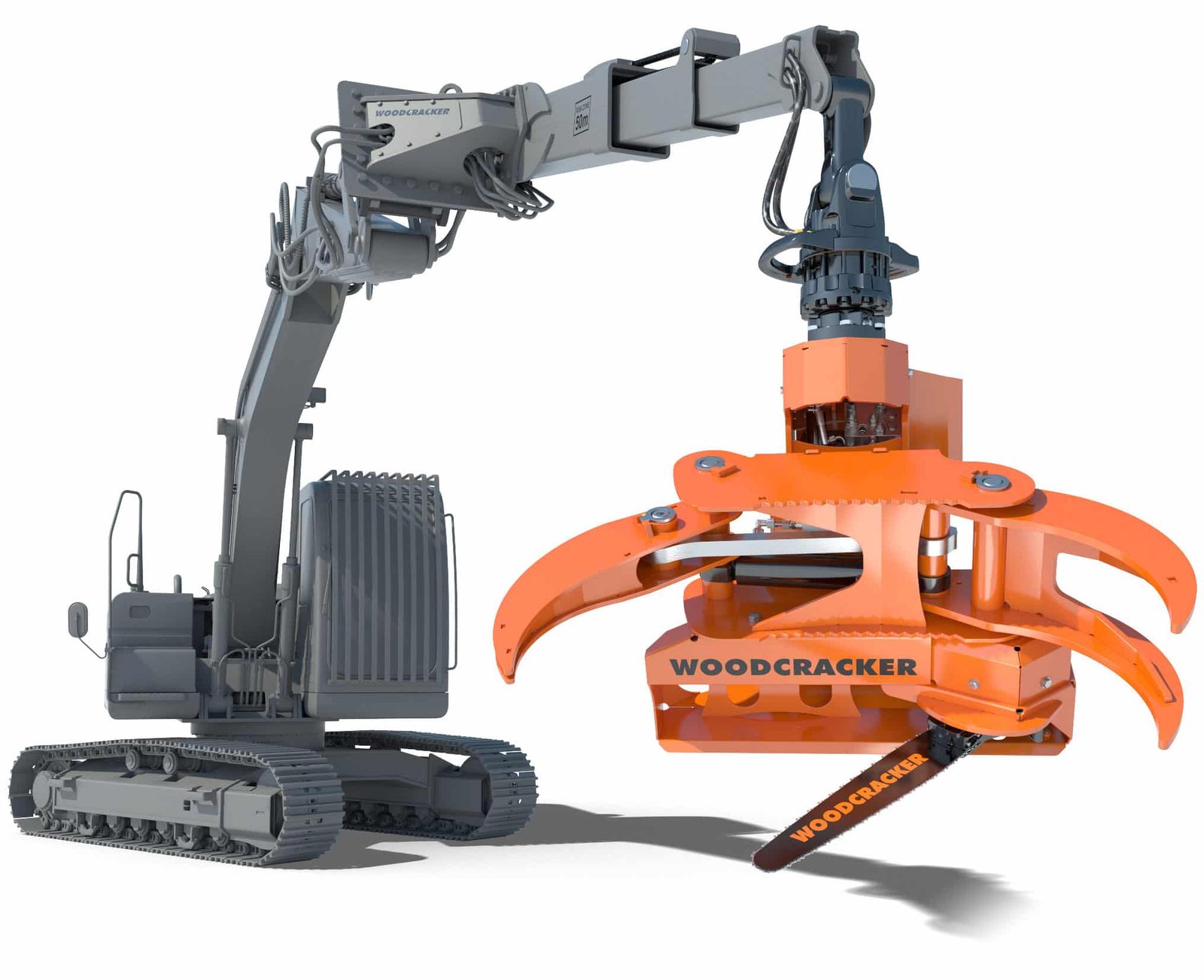 Westtech grapple saw in use