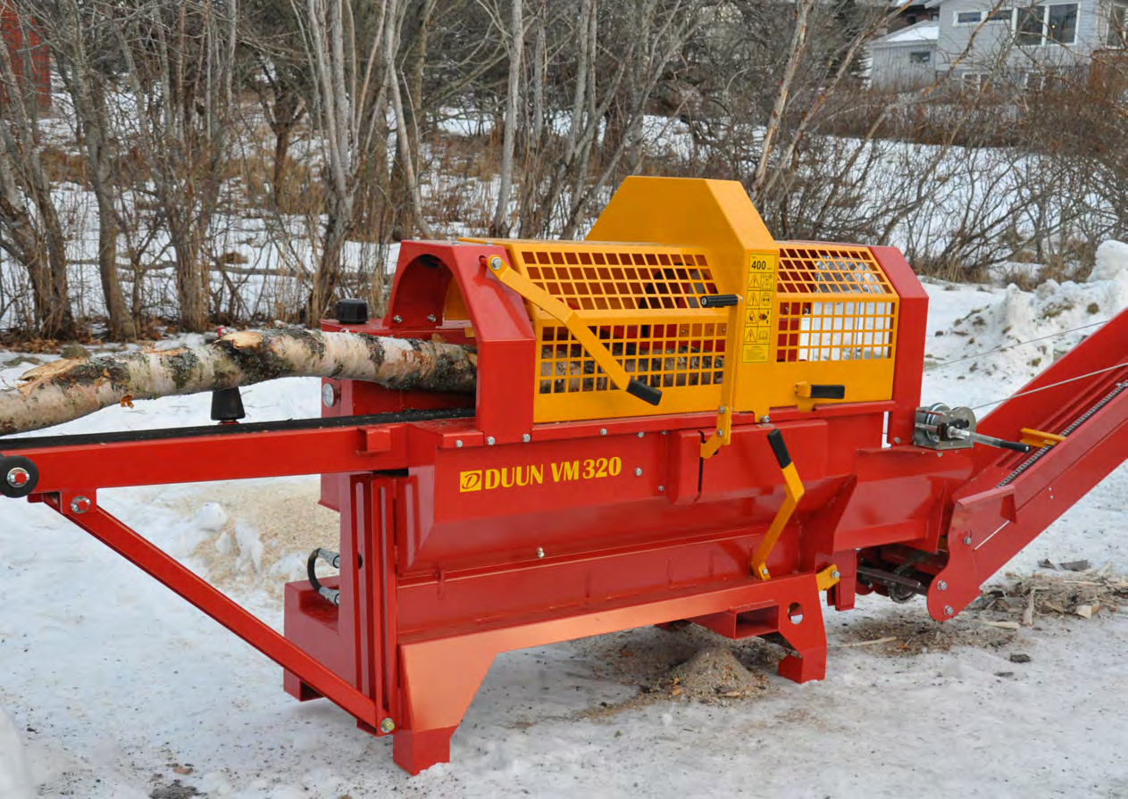 Duun firewood processor
