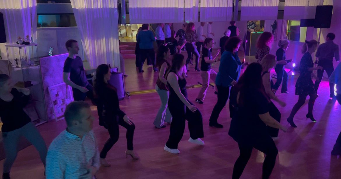 Abendstimmung im Tanzstudio